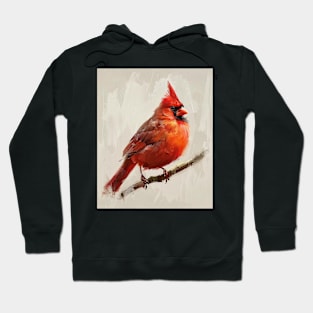 Cardinal Bird Graphic Collection Hoodie